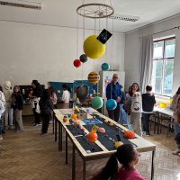 Exposição Modelos do Sistema Solar